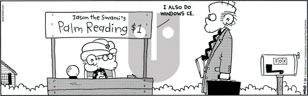 FoxTrot on Wednesday April 21, 2004 Comic Strip