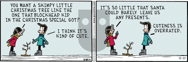 Grand Avenue on Saturday December 22, 2018 Comic Strip