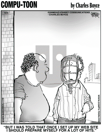 Compu-toon on Friday December 5, 2008 Comic Strip