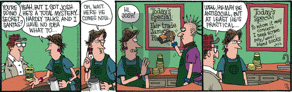 Monty on Monday December 9, 2013 Comic Strip