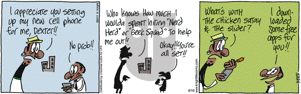 The Knight Life on Tuesday August 16, 2011 Comic Strip