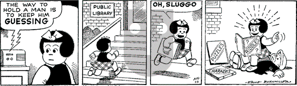 Nancy Classics on Tuesday August 23, 2016 Comic Strip