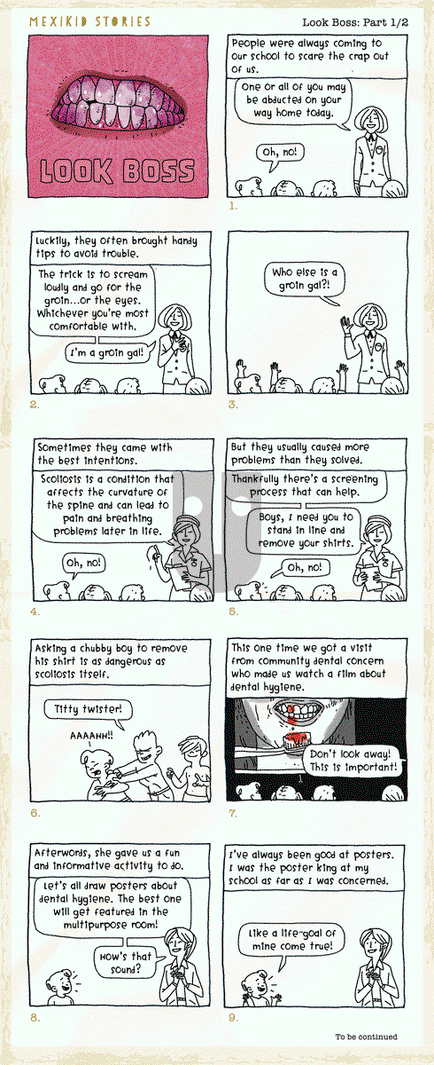 Mexikid Stories on Thursday December 1, 2022 Comic Strip
