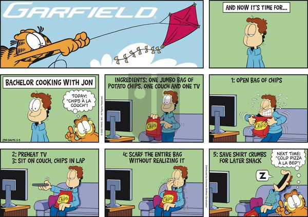 Garfield on Sunday May 3, 2020 Comic Strip