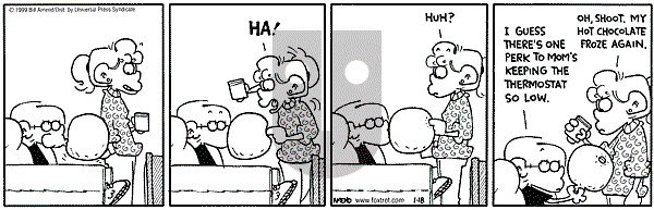 FoxTrot on Sunday August 1, 1999 Comic Strip