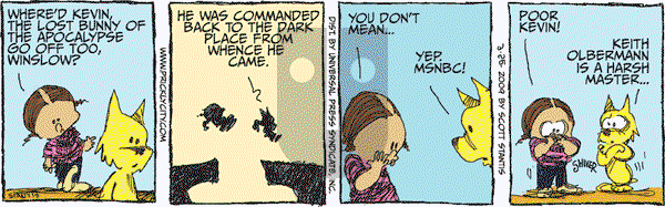 Prickly City on Wednesday March 25, 2009 Comic Strip