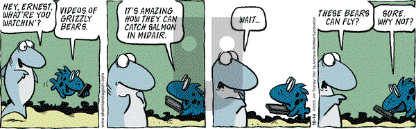 Sherman's Lagoon on Tuesday October 14, 2025 Comic Strip