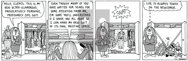 Cathy Classics on Tuesday April 4, 1995 Comic Strip