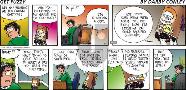 Get Fuzzy on Sunday June 16, 2013 Comic Strip