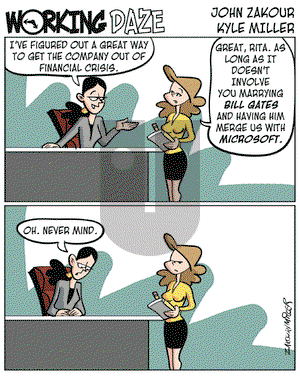 Working Daze on Friday December 2, 2005 Comic Strip