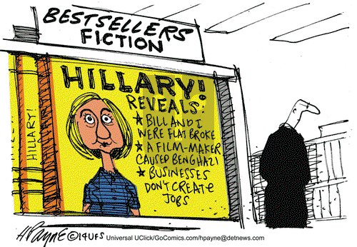 Henry Payne on Wednesday October 29, 2014 Comic Strip