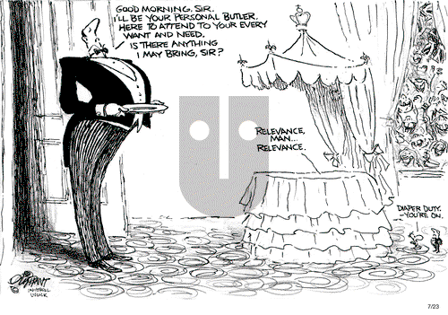 Pat Oliphant on Tuesday July 23, 2013 Comic Strip