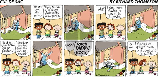 Cul de Sac on Sunday May 27, 2018 Comic Strip