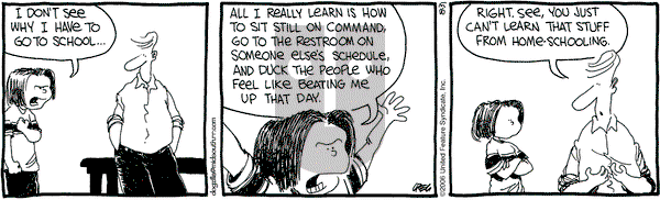 The Buckets on Thursday August 31, 2006 Comic Strip