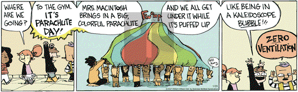 Wallace the Brave on Monday January 25, 2021 Comic Strip