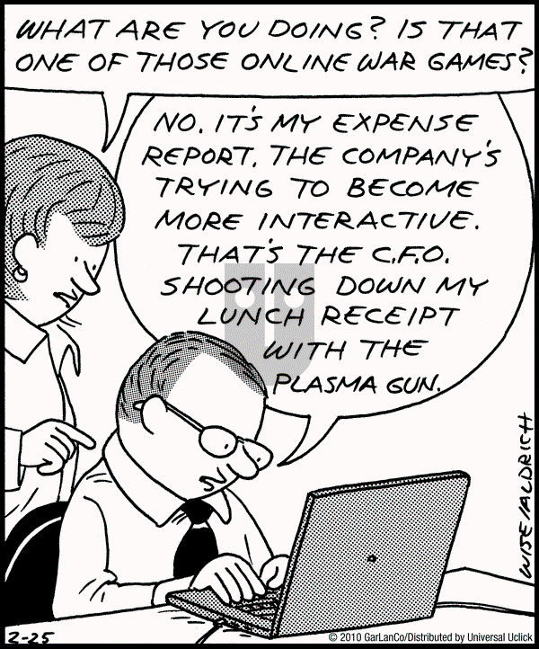 Real Life Adventures - Thursday February 25, 2010 Comic Strip
