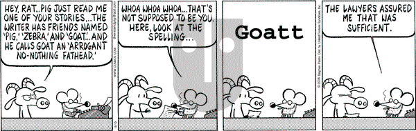 Pearls Before Swine on Tuesday August 19, 2008 Comic Strip