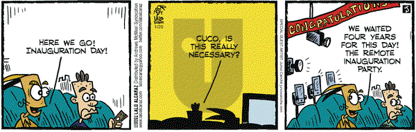La Cucaracha on Wednesday January 20, 2021 Comic Strip