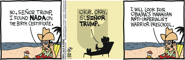 La Cucaracha on Tuesday May 10, 2011 Comic Strip