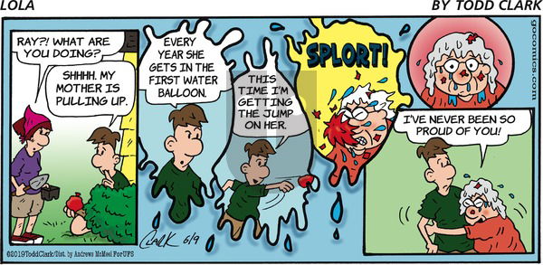 Lola on Sunday June 9, 2019 Comic Strip
