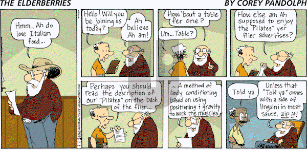 The Elderberries on Sunday December 7, 2025 Comic Strip