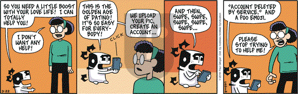Pooch Cafe on Thursday March 22, 2018 Comic Strip
