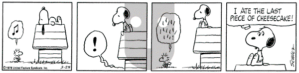 Peanuts on Friday March 24, 1978 Comic Strip