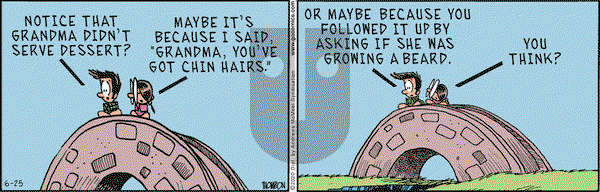 Grand Avenue on Thursday June 25, 2020 Comic Strip