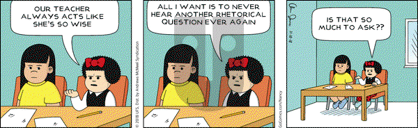 Nancy on Saturday November 10, 2018 Comic Strip