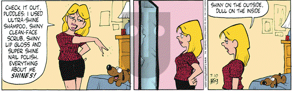 Luann on Saturday July 10, 2004 Comic Strip
