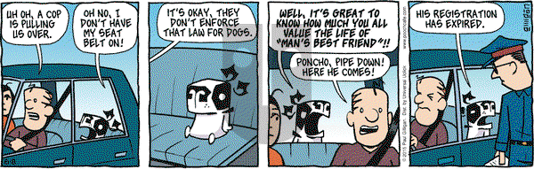Pooch Cafe on Monday June 8, 2015 Comic Strip