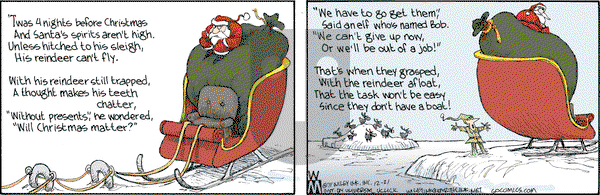 Non Sequitur on Wednesday December 21, 2011 Comic Strip