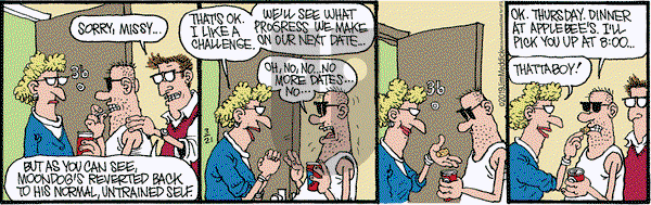 Monty on Thursday March 21, 2019 Comic Strip