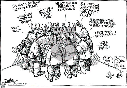 Pat Oliphant on Wednesday February 28, 2001 Comic Strip