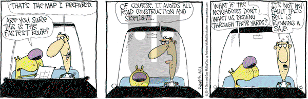 The Duplex on Monday August 21, 2017 Comic Strip