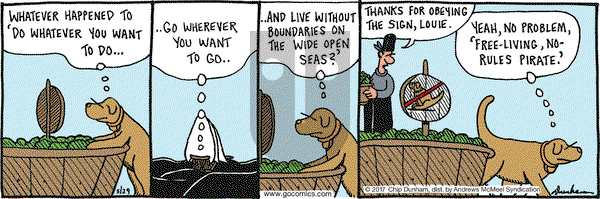 Overboard on Monday May 29, 2017 Comic Strip