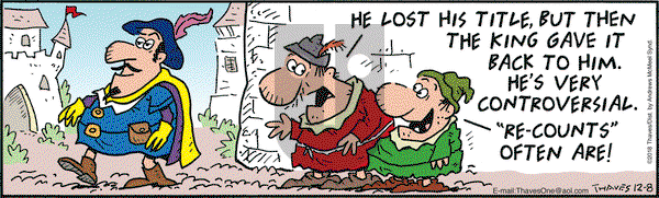 Frank and Ernest - Saturday December 8, 2018 Comic Strip