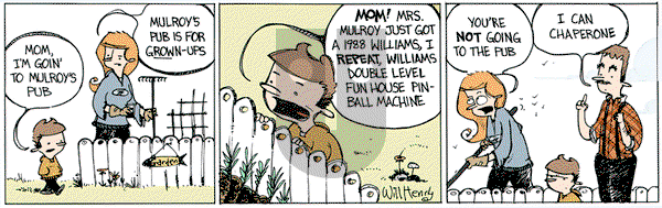 Wallace the Brave - Friday March 11, 2016 Comic Strip