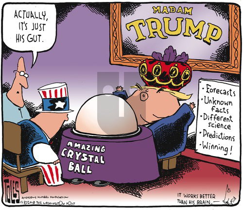 Tom Toles on Sunday December 2, 2018 Comic Strip