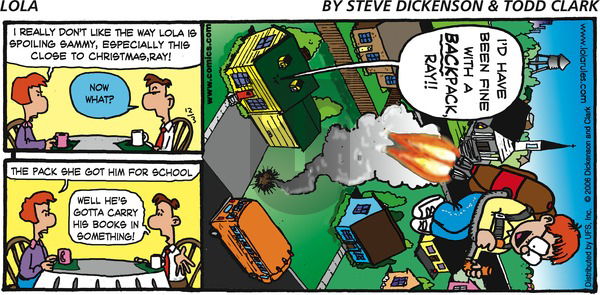 Lola on Sunday December 3, 2006 Comic Strip