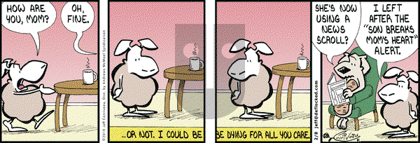 DeFlocked on Friday February 8, 2019 Comic Strip