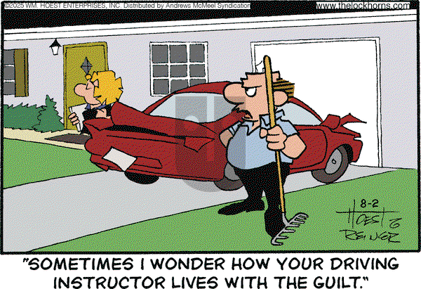 The Lockhorns on Saturday August 2, 2025 Comic Strip
