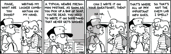 FoxTrot on Thursday September 2, 2004 Comic Strip