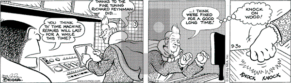 Alley Oop on Tuesday September 30, 2003 Comic Strip