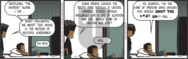 The Boondocks on Wednesday July 5, 2006 Comic Strip