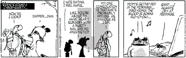 Over the Hedge on Saturday January 31, 2004 Comic Strip