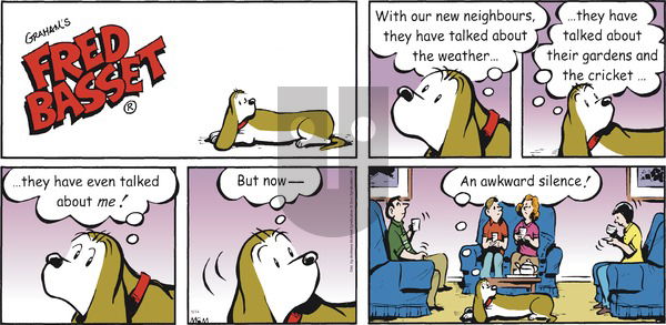 Fred Basset on Sunday March 14, 2021 Comic Strip