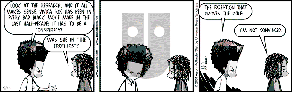 The Boondocks on Tuesday April 14, 2009 Comic Strip