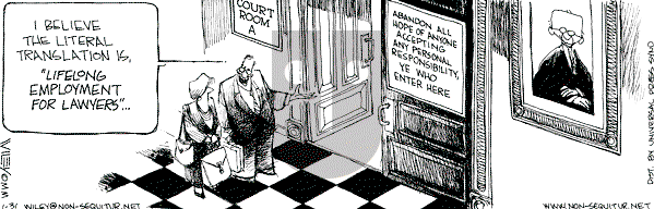 Non Sequitur on Monday January 31, 2000 Comic Strip