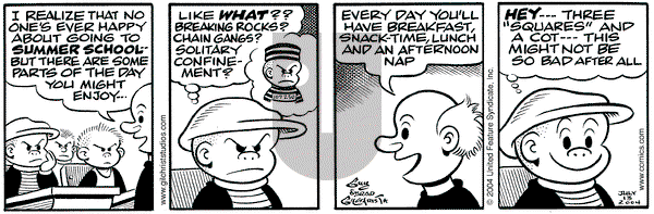 Nancy on Tuesday July 13, 2004 Comic Strip
